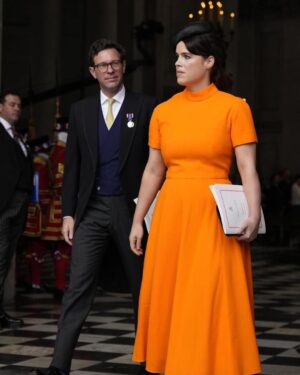Princess Eugenie Instagram - Celebrating 70 years.. couldn't be prouder! Thank you, Your Majesty, for 70 years of dedication and selflessness. We ❤️ you!