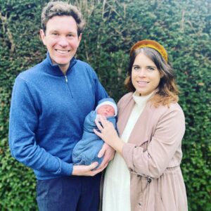 Princess Eugenie Instagram - We wanted to introduce you to August Philip Hawke Brooksbank.. 💙💙💙⁣
⁣
Thank you for so many wonderful messages. Our hearts are full of love for this little human, words can't express. We are excited to be able to share these photos with you.⁣
⁣
📸 By our wonderful midwife.  Thank you to the wonderful essential workers including our midwife who came to discharge our boy.