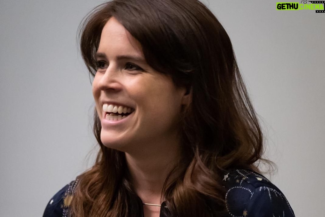 Princess Eugenie Instagram - It was such a pleasure meeting the winner of The Queen's Platinum Jubilee Emblem Competition, Edward Roberts at the @vamuseum this morning. A great way to kick off the weekend of Jubilee celebrations, both the winner and all the runners up are on exhibit at the museum, who ran this competition for 13-25 year olds to design the emblem that will be the marker for this most special and exciting weekend.