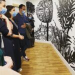 Princess Eugenie Instagram - This morning I visited the Askew Ward at Hammersmith and Fulham Hospital’s Mental Health Unit to see the work of @_hospitalrooms charity in practice. ⁣ ⁣ @_hospitalrooms work closely with ward staff and hospital employees to bring art into spaces like the Askew Ward, to provide some much-needed light in a dark moment. ⁣ ⁣ The charity works with artists who visit hospital wards to paint artworks on the walls, meet the service users and ultimately leave behind something positive for those struggling with mental health issues.⁣ ⁣ It was inspiring to meet everyone involved today. You can find out more about the amazing work of @_hospitalrooms on their page. ⁣ ⁣ @Westlondonnhstrust⁣ @aceagrams⁣ ⁣ #AskewWard #Mentalhealth⁣ #NHS #HereforCulture
