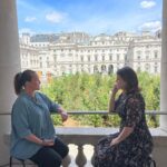 Princess Eugenie Instagram - Today I went to visit the Forest for Change at Somerset House with the wonderful team at @theglobalgoals . ⁣ ⁣ In the middle of this magnificent forest are the @unitednations 17 Global Goals as pillars. Today we were celebrating goal 14: Life Below Water on World Oceans Day. ⁣ ⁣ I listened to some incredible people all doing remarkable things to help protect our oceans and be a force of change for them and the creatures in it. ⁣ ⁣ Thank you @theglobalgoals for bringing us together to talk about the ocean and for talking to me about my new role as a @bluemarinefoundation ambassador.⁣ #worldoceansday #forestforchange