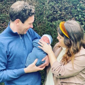 Princess Eugenie Instagram - We wanted to introduce you to August Philip Hawke Brooksbank.. 💙💙💙⁣
⁣
Thank you for so many wonderful messages. Our hearts are full of love for this little human, words can't express. We are excited to be able to share these photos with you.⁣
⁣
📸 By our wonderful midwife.  Thank you to the wonderful essential workers including our midwife who came to discharge our boy.