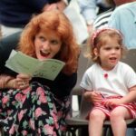 Princess Eugenie Instagram - With all this incredible sport taking place this summer I thought I'd throwback to us watching my Sisters Sports Day 1993! I wonder what Papa and I are talking about... #wimbledon #womensworldcup #cricketworldcup