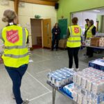 Princess Eugenie Instagram - Since 1865 the Salvation Army has been there with open doors to help so many people. In the past few years I have witnessed first hand their dedication and hard work, so when they invited Jack and I to their newly created hub to pack boxes, we jumped at the chance. As a group of volunteers we helped pack trolleys of food that are then taken and distributed to the Army's hugely important and much needed food banks that feed thousands across the UK. Their message is key - their doors are open, always have been and always will be. @salvationarmyuk
