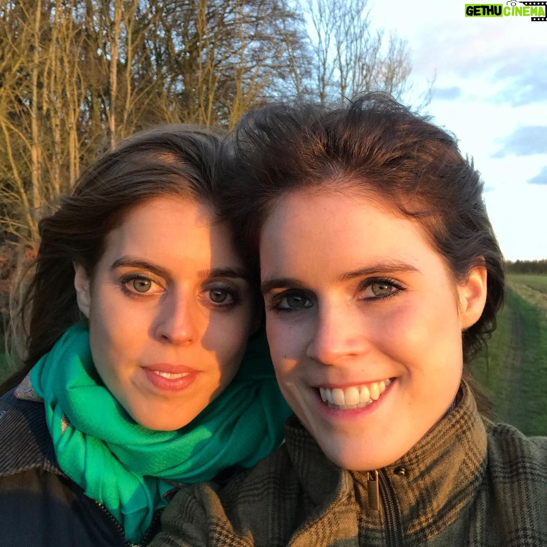 Princess Eugenie Instagram - You have been bossing it since before I was born and continue to be the most wonderful person, friend and big sister... Happy Birthday to you Beabea!! Xx 😘 🎉🎊🥳