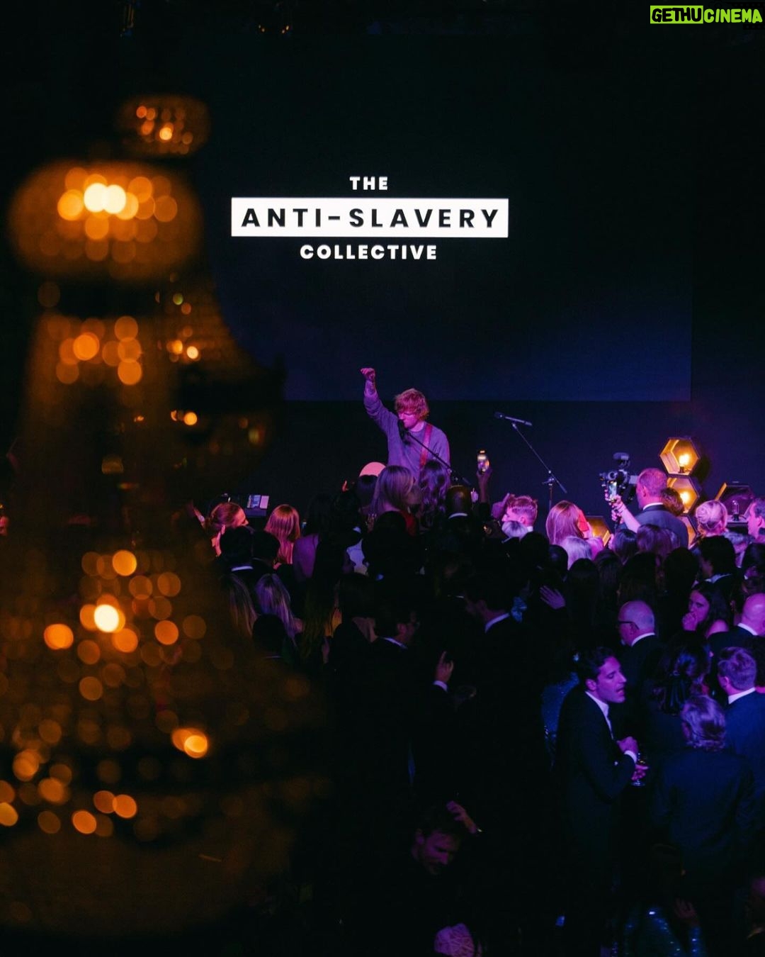 Princess Eugenie Instagram - Last week @the_anti_slavery_collective - a charity I co-founded with my friend Jules, brought together a group to raise awareness and funds in the fight against human trafficking. What an honour to have @teddysphotos lending his spectacular voice to our cause. Force for Freedom was designed to bring people together on a mission to eradicate modern slavery. Unfortunately, there are an estimated 50m people across the globe under some form of modern slavery and we are trying to raise awareness of not just this issue but how people can play their part in helping. We are honoured to have worked with some of our grassroots partners such as Bhakita house, The Salvation Army, Tony's Chocolonley and survivors of modern slavery to weave the message through the event and shine a much needed light on what's going on in the world. Thank you to all those who came, supported and helped us put it on. 📸 @hollyclarkphotography