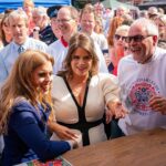 Princess Eugenie Instagram – Beatrice and I had so much fun in Chalfont St Giles for their Coronation Big Lunch. It was amazing to see so many people celebrating and we are very grateful to have spent some time with children, fluffy puppies and so many well-wishers for The King and Queen.
The concert was such a special way to the end the day. What a beautiful way to honour The King’s life of service. Of course my favourite part was seeing the big whale lit up in the sky. #coronation