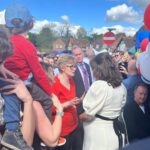 Princess Eugenie Instagram – Beatrice and I had so much fun in Chalfont St Giles for their Coronation Big Lunch. It was amazing to see so many people celebrating and we are very grateful to have spent some time with children, fluffy puppies and so many well-wishers for The King and Queen.
The concert was such a special way to the end the day. What a beautiful way to honour The King’s life of service. Of course my favourite part was seeing the big whale lit up in the sky. #coronation