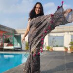 Priya Bapat Instagram – A lightweight handmade saree always puts a big smile on my face! My mom used to wear sarees all the time, even while traveling, finding them the most comfortable outfit. I began loving sarees because of her, and I quickly fell in love with this drape. The enduring love for sarees is one reason @bapatshweta and I started @sawenchi 😍🤌🏻