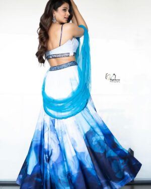 Priyamani Instagram - Feeling confident and blue-tiful 💙💙💙💙💙. 

Outfit : @harshitasinghviofficial 
Jewellery : @alluringaccessories.a2 
Styling : @stylebyannapurna 
Team : @i.deekshasetti 
📸 : @v_capturesphotography 
MUH : @pradeep_makeup @shobhahawale