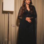 Priyamani Instagram - Today’s menu …. Serving lewks … 💁🏻‍♀️🧏🏼‍♀️🖤🖤🖤 MUH : @pradeep_makeup @shobhahawale Styling : @stylebyannapurna Team : @i.deekshasetti 📸: @v_capturesphotography Outfit : @_anjali_jha_____ Accessories : @alluringaccessories.a2 #bhamakalpam2movie #bhamakalpam2❤️❤️❤️