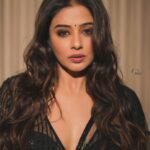 Priyamani Instagram - Today’s menu …. Serving lewks … 💁🏻‍♀️🧏🏼‍♀️🖤🖤🖤 MUH : @pradeep_makeup @shobhahawale Styling : @stylebyannapurna Team : @i.deekshasetti 📸: @v_capturesphotography Outfit : @_anjali_jha_____ Accessories : @alluringaccessories.a2 #bhamakalpam2movie #bhamakalpam2❤️❤️❤️