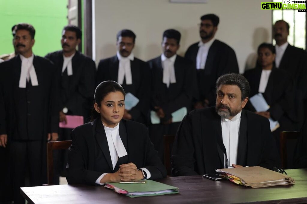 Priyamani Instagram - A little BTS of @neruthemovie #neru …. Thank you @jeethu4ever sir for considering me as Poornima 🤗🙏🏻.. thank you @lintajeethu chechi for making me look good on screen 🤗🤗🤗.. thank you @santhi_mayadevi for teaching me the technicalities of being a lawyer on screen ❤🤗… @actor.sidhique .. “DAD” … onto the next case ??? 🤣🤣🤣 Unfortunately haven’t got any BTS with the complete actor @mohanlal sir yet …. But was a pleasure sharing the screen space with him after 10years !! @anaswara.rajan .. you rock my dear 🤗.. more power to you Thank you @bennet_m_varghese 🤗
