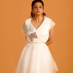 Priyamani Instagram - Dressed up for #Jawaan promotions Photographs by @shotbyshahbaaz Wearing @labeldebelle @amigoscommunications Styled by @theitembomb Jewels by @aquamarine_jewellery Shoes by @oceedeeshoes PR @shaneemz @expansionprofficial MUH @pradeep_makeup @shobhahawale