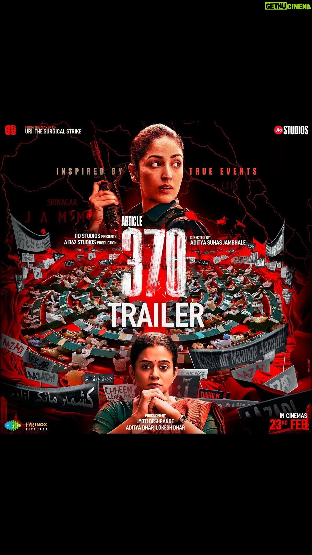 Priyamani Instagram - Poora ka Poora Kashmir, Bharat Desh ka hissa tha, hai aur rahega! #Article370Trailer Out Now! Releasing in cinemas on 23rd February #YamiGautam #PriyaMani @vaibhav.tatwawaadi @siyaramkijai #KiranKarmarkar @rajarjunofficial @skand_thakur @ashwinikoul93 @irawatimayadev @ashwani.1204 @divyasethshah @sumitkaul10 @chakramaditya #JyotiDeshpande @adityadharfilms @dhar_lokesh #JioStudios #B62Studios #Saregama @the_willing_fundamentalist @arj.writer @aarshvora @puneetwaddan @shashwatology @shivkumarpanicker @sidvasanity @mukeshchhabracc @yantrapd @veerakapuree