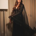 Priyamani Instagram - Today’s menu …. Serving lewks … 💁🏻‍♀️🧏🏼‍♀️🖤🖤🖤 MUH : @pradeep_makeup @shobhahawale Styling : @stylebyannapurna Team : @i.deekshasetti 📸: @v_capturesphotography Outfit : @_anjali_jha_____ Accessories : @alluringaccessories.a2 #bhamakalpam2movie #bhamakalpam2❤️❤️❤️