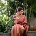 Priyamani Instagram - Stepping into the spotlight draped in elegance and grace❤️❤️❤️ Wearing : @anushareddy.couture jewellery : @sammohana_by_anushauppaluri @alluringaccessories.a2 Styling : @stylebyannapurna Team : @i.deekshasetti 📸 : @v_capturesphotography MUH : @pradeep_makeup @shobhahawale