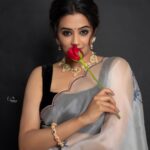 Priyamani Instagram - Embrace the drapes …. Adore the grace ❤️❤️❤️❤️ Saree : @phanireddyofficial Jewellery : @houseofqc Styling : @stylebyannapurna Team : @i.deekshasetti 📸 : @v_capturesphotography MUH : @pradeep_makeup @shobhahawale