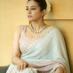 Priyamani Instagram - Today was an absolute blast celebrating the success of Article 370! 🎉 Feeling incredibly humbled by the unwavering support and encouragement from all of you. As an artist, your love means the world. Here’s to more moments like these! 🙌 #Article370 #Grateful 📸 @palashsverma Styled by @theitembomb ❤️ Wearing @bhumikagrover Jewels by @raabtabyrahul MUH : @pradeep_makeup @shobhahawale Jio Studios