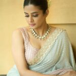 Priyamani Instagram - Today was an absolute blast celebrating the success of Article 370! 🎉 Feeling incredibly humbled by the unwavering support and encouragement from all of you. As an artist, your love means the world. Here’s to more moments like these! 🙌 #Article370 #Grateful 📸 @palashsverma Styled by @theitembomb ❤️ Wearing @bhumikagrover Jewels by @raabtabyrahul MUH : @pradeep_makeup @shobhahawale Jio Studios