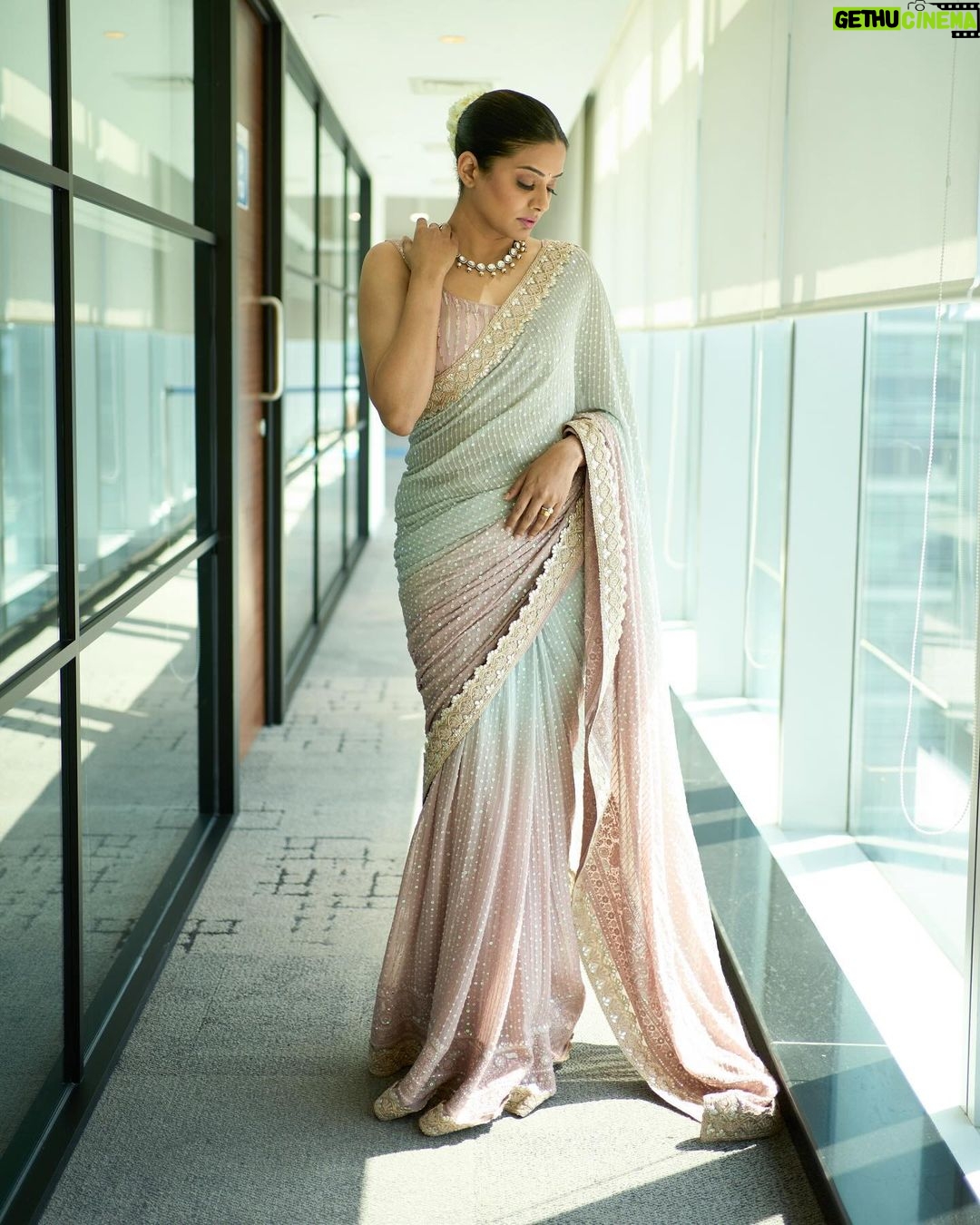 Priyamani Instagram - Today was an absolute blast celebrating the success of Article 370! 🎉 Feeling incredibly humbled by the unwavering support and encouragement from all of you. As an artist, your love means the world. Here’s to more moments like these! 🙌 #Article370 #Grateful 📸 @palashsverma Styled by @theitembomb ❤️ Wearing @bhumikagrover Jewels by @raabtabyrahul MUH : @pradeep_makeup @shobhahawale Jio Studios
