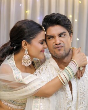 Priyanka Chahar Choudhary Instagram - We have got some really nice pictures. 
See 😋☺️🥳
And also look at his goofy side 😅