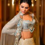 Priyanka Chahar Choudhary Instagram - Nothing can beat that Desi Glam⚡ Showstopper for @anjaleeandarjunkapoor ✨ Photographer: @harrymalik__photography__ Makeup: @iffatfatma204 Hair: @amitbhardwaj.hair #priyankachaharchoudhary