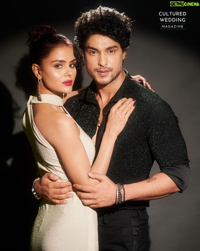 Priyanka Chahar Choudhary Instagram - Presenting the highly coveted duo of our era, where connections transcend conventional labels! Their on-screen collaboration is pure cinematic magic ✨ Introducing the amazing @priyankachaharchoudhary and @6_ankitgupta on our cover ❤️ Magazine: @culturedwedding Magazine Editor: @yadav_manjeet Bussiness Head: @divyanijain1925 Outfit: @tessuto.in @priti_chanana_777 Stylist - @simstyles20 Photographer - @mirajverma_photography MUAH - @makeupbymalvikajuneja X @makeoverbysejalthakkar Accessories - @miranabymegha X @affiliates_pr Team - @greenlight__media #culturedwedding #priyankachaharchoudhary #culturedweddingmagazine