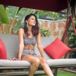 Priyanka Chahar Choudhary Instagram - Throwback to this beautiful time in Goa ❤️🌴🥂 Thank you @stay.elivaas for the good times ✨ #priyankachaharchoudhary