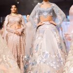 Priyanka Chahar Choudhary Instagram - Grateful to light up the runway for the amazing @anjaleeandarjunkapoor at the @delhi.times Fashion Week! Photographer: @harrymalik__photography__ Makeup: @iffatfatma204 Hair: @amitbhardwaj.hair Team- @greenlight__media #priyankachaharchoudhary