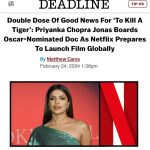 Priyanka Chopra Instagram – I’m so proud to join the incredible team of the Academy Award nominated documentary @tokillatigerdoc , and to announce that @netflix has acquired the global distribution rights to this powerful feature directed by @nishappics . When I first watched this film in 2022, I was immediately captivated by its poignant narrative, depicting a father’s valiant struggle within the judicial system to secure justice for his daughter. This project serves as a testament to the boundless love and unyielding determination of a devoted father for his cherished daughter. 

This hard hitting piece of art also really hits home on so many levels, but personally, I was born in the state of Jharkhand (where the survivor and her father are from), and as the daughter of a father that was my forever champion…I was moved to pieces. 

I cannot wait for audiences around the world to discover this moving story.