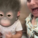 Priyanka Deshpande Instagram - M o n k e y🐒🧿 🙈🙉🙊 🧿❤️🧿 . . #chiyalovesiha