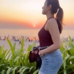 Priyanka KD Instagram – Sunset shine ✨ …… 

#reels #reelsinstagram #reelitfeelit #sunset #mumbai #maharashtra