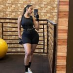 Priyanka KD Instagram - Black n black 🖤….. #fit #fitnessmodel #fitnessmotivation #priyankakholgade #photography #photooftheday #instagram #gymmotivation #gymlife