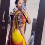 Priyanka KD Instagram - Tere vaste hai Sone jaise 🥰….. #reels #reelitfeelit #reelsinstagram #reelkarofeelkaro #saree #sareelove #sareefashion #priyankakholgade
