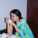 Priyanka Mohan Instagram - Postcard from the past! Styling @openhousestudio.in Wearing @labelearthen Earrings @karnikajewelshyd Hair @chinnahairstylist 📷 @kannasrihari Styling team @prarthanasrinivasaraja @mithra_kandhaswaami