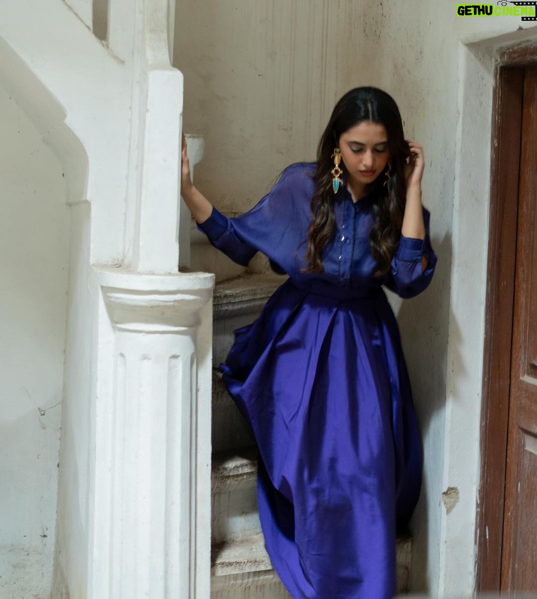 Priyanka Mohan Instagram - Blessed and blooming!! Outfit- @lovebirds.studio Accessories- @valliyan Styled by- @openhousestudio.in Styling team- @prarthanasrinivasaraja @mithra_kandhaswaami Hair @chinnahairstylist Photos @kannasrihari