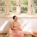 Priyanka Mohan Instagram - Ruminating….. Wearing - @toraniofficial Accessories- @jaipurgems Styled by- @openhousestudio.in Styling team- @prarthanasrinivasaraja @mithra_kandhaswaami Hair @chinnahairstylist 📷 @ggemnlven