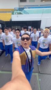 Psy Instagram - 실은…#ilovemybody tooo ☺️