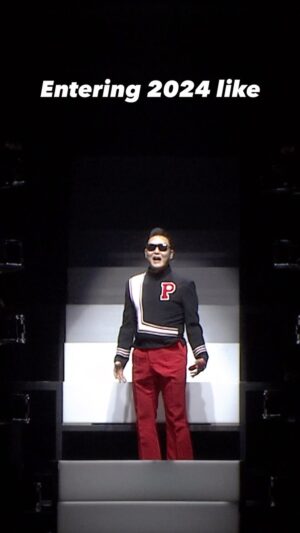 Psy Instagram - Entering 2024 like