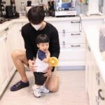 Puttichai Kasetsin Instagram - มีเด็กมาเฝ้าป๊าทำกาแฟ ใจฟูๆ 😊 @pjpjpitt