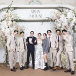 Puttichai Kasetsin Instagram - ยินดีด้วยกับทั้งคู่ด้วยนะคร้าบบบ รักๆ 🥰❤️🤟🏼 @mousenatcha @spoyphitchayada . . @suitcube LA CHAPELLE Bangkok
