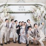 Puttichai Kasetsin Instagram - ยินดีด้วยกับทั้งคู่ด้วยนะคร้าบบบ รักๆ 🥰❤️🤟🏼 @mousenatcha @spoyphitchayada . . @suitcube LA CHAPELLE Bangkok
