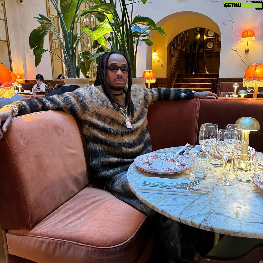 Quavo Instagram - Lunch wit Qua Z or take the cheese ?