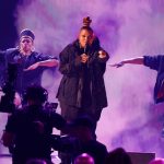 Queen Latifah Instagram - CELEBRATING 50 years of Hip-Hop at the #GRAMMYs last night 🙌🏽🙌🏽🎤🔥🔥🔥