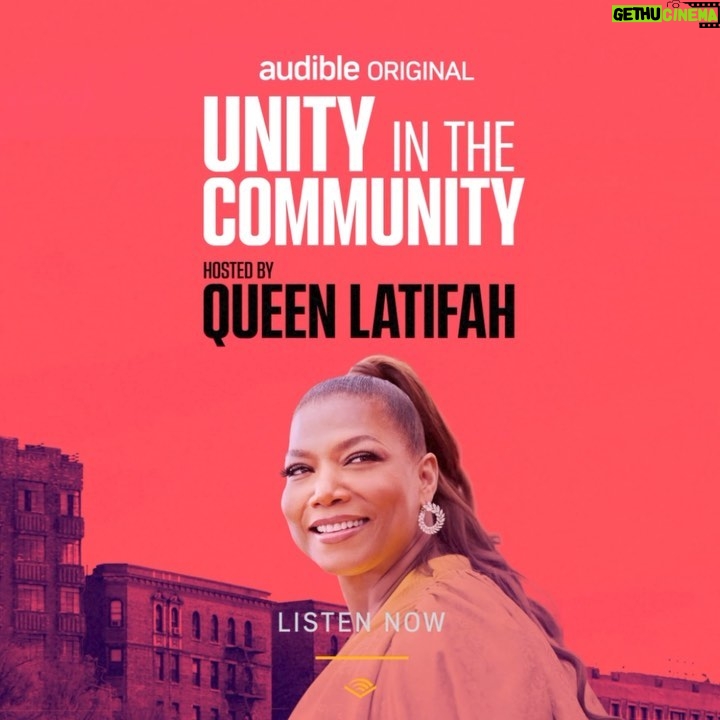 Queen Latifah Instagram - Get ready to be inspired ❤️ My new @audible series Unity in the Community is available now. Link in bio.