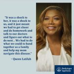 Queen Latifah Instagram – When my mother was diagnosed with systemic sclerosis-associated interstitial lung disease (#SScILD), it took a village—family, friends, healthcare providers—to care for her and help her navigate her diagnosis. It’s why I have so much empathy for other caregivers and want to do my part to help people affected by ILD feel supported.
 
Check out @boehringerus’ Tune In To Lung Health, which offers more education and resources at TuneInToLungHealth.com #Sponsored