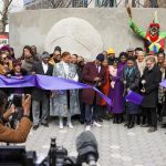 Queen Latifah Instagram - I feel inspired and blessed to join the unveiling of this powerful monument honoring the legacy of Harriet Tubman in my hometown of Newark surrounded by family, friends, community, Audible, and the descendants of this dynamic leader. Designed by local artist @NinaCookeJohn, I am proud to narrate the immersive audio experience written by Pia Wilson and hope it highlights Tubman’s impact on our history and Newark’s place in the Underground Railroad.