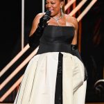 Queen Latifah Instagram - What a night to celebrate! Thank you @naacpimageawards and to the whole team who created this magical event 🫶🏽 Musical Director: @adamblackstone Creative Director: #eboninichols Hair: @hairbyiasia Makeup: @iamsamfine Stylist: @jasonrembert Wardrobe: @iamhdiddy