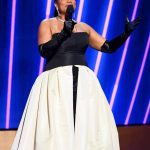 Queen Latifah Instagram - What a night to celebrate! Thank you @naacpimageawards and to the whole team who created this magical event 🫶🏽 Musical Director: @adamblackstone Creative Director: #eboninichols Hair: @hairbyiasia Makeup: @iamsamfine Stylist: @jasonrembert Wardrobe: @iamhdiddy
